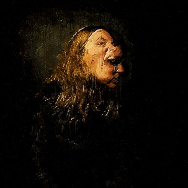 Zwei Gesichter von Luc V.be