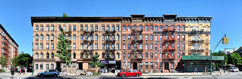 Harlem Fire Escapes by Panorama Streetline