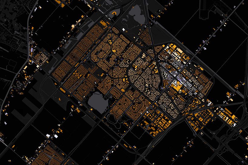 Karte des Hauptortes Zusammenfassung von Maps Are Art