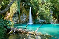 Paradiesischer Wasserfall in Kroatien