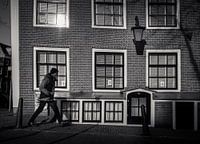 Schwarz-Weiß Amsterdam