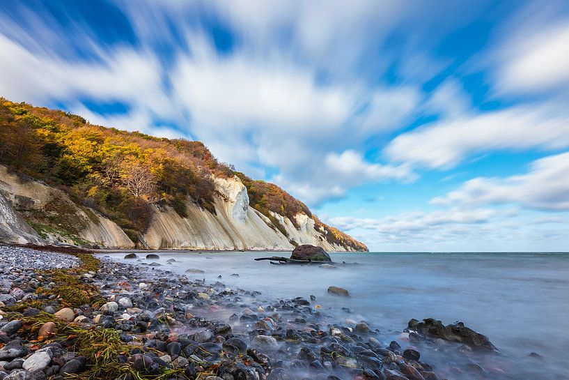Ostseeküste auf der Insel Moen in Dänemark par Rico Ködder
