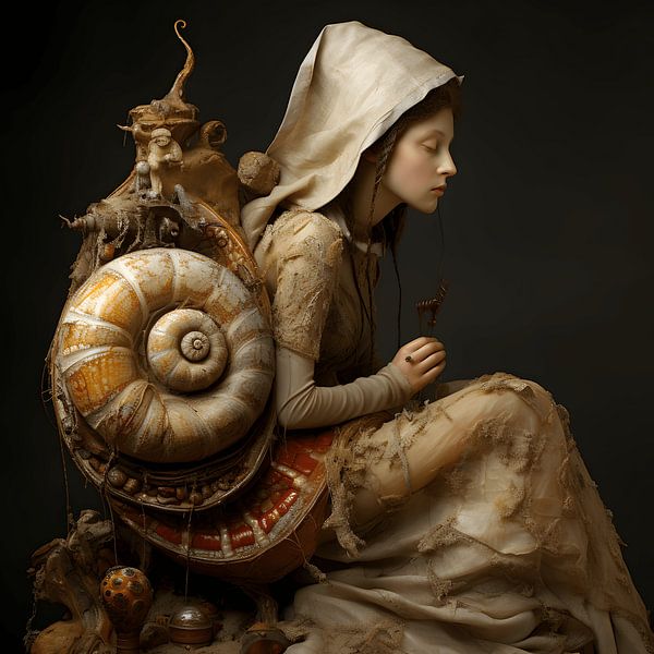 Haus - Schneckenfrau von LidyStuit