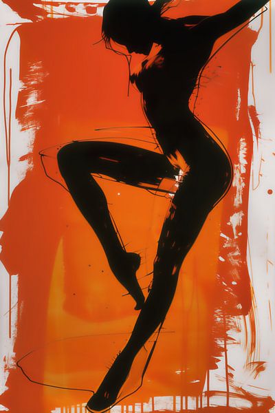 Table Dance | Street Art Nude Dance Study by Frank Daske | Foto & Design