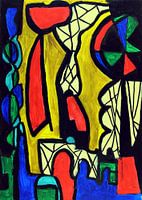 ZT Arcryl auf Papier