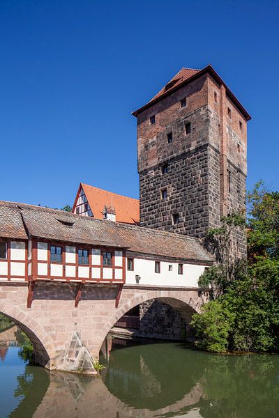 Henkersteg, Old Town, Nuremberg, Bavaria, Germany, Europe by Torsten Krüger