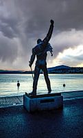 Freddie Mercury Queen Lake Geneva Montreux