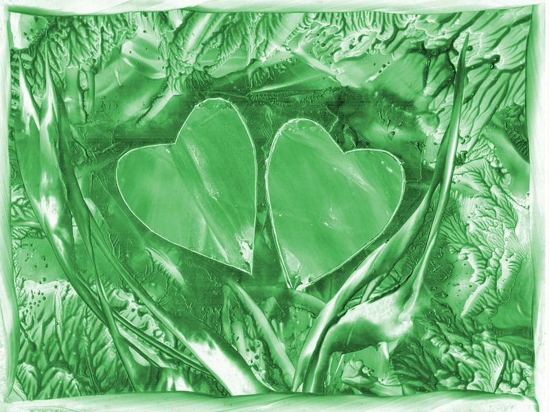 Herzensverbindung - grün by Herzmotivation by Katrin Behr