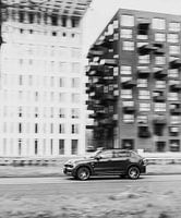 Car in Amsterdam, Black and white, Netherlands, Photography, Aaya Photographs