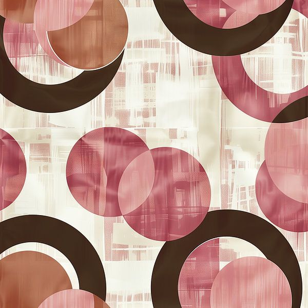 Retro in Circles van Bianca ter Riet