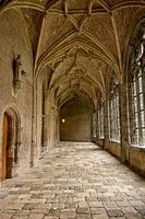 Monastery corridors Middelburg color monuments city
