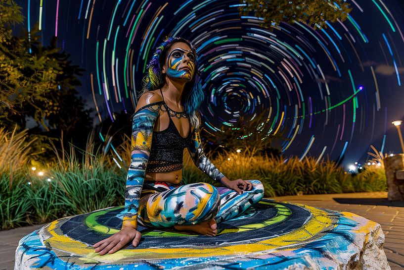 unter dem Sternenhimmel der Nacht von Egon Zitter