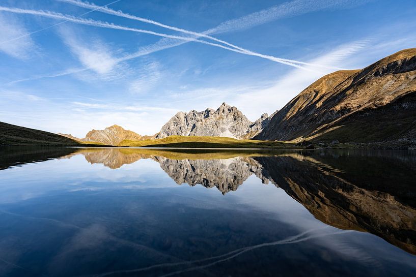 Lac de glace dans les Alpes d'Allgäu par Leo Schindzielorz