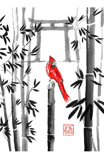 quadriptyque japon #4 par Péchane Sumie