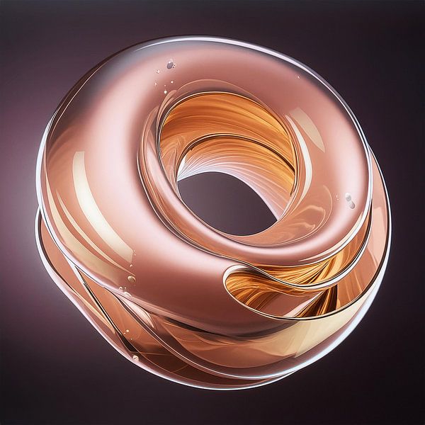 Glas Farben mit Muster von Mustafa Kurnaz