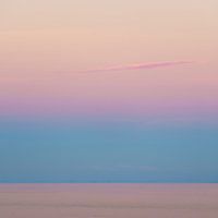 Sonnenuntergang über dem Meer