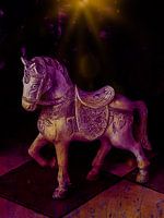 Vintage houten paard