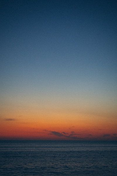 Sonnenuntergang Brouwersdam von Paul Jespers