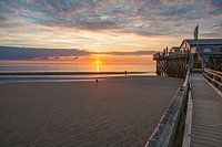 Zonsondergang in St. Peter-Ording