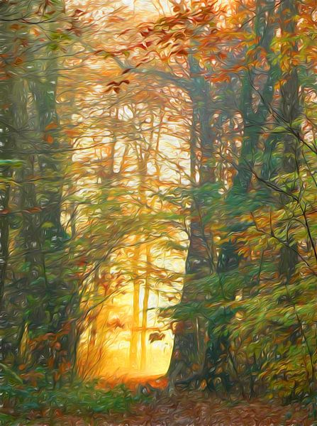 Fantasiewald von Henk Egbertzen