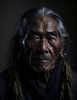 Vieil homme amérindien
