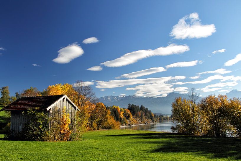 Le lac Forggen dans l'Allgäu par Dirk Rüter