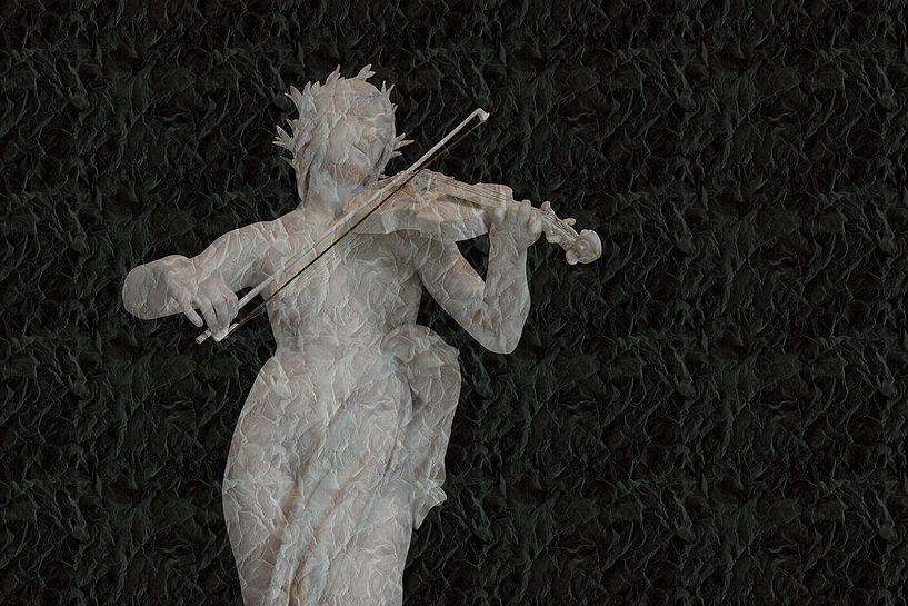 Vioolspeelster par Roelof Broekman