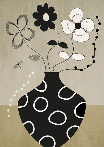 Fantasie-Blumen von Mirjam Duizendstra