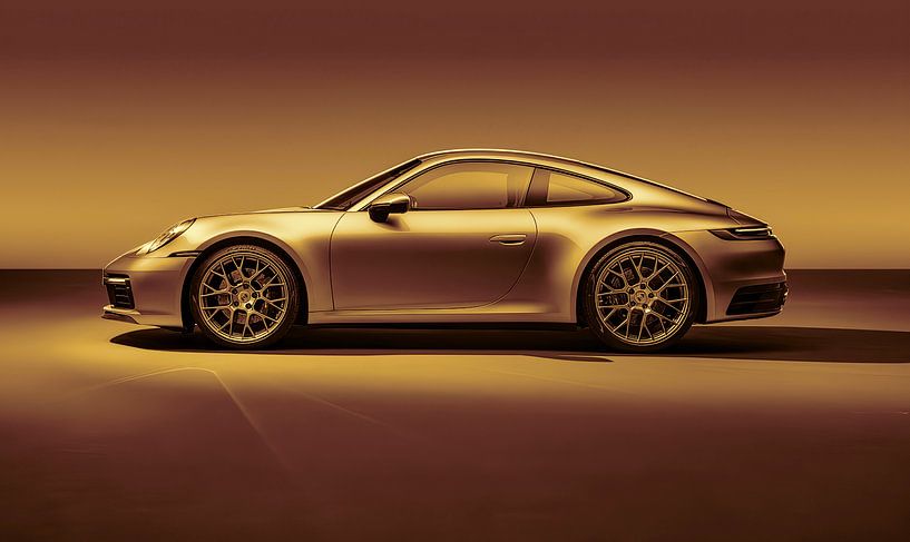 Porsche 911 Carrera 4S, Sportwagen. von Gert Hilbink