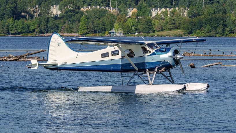 De Havilland Canada DHC-2 Beaver seaplane. by Jaap van den Berg