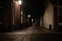 Schatten und Lichter auf den Straßen