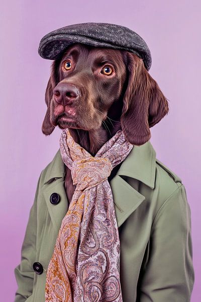 Allemand-Drahthaar par Poster Art Shop