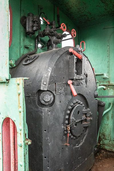 Betrieb einer Dampflokomotive von Eric van Nieuwland
