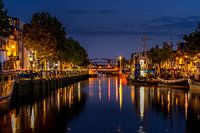 Port of Maassluis at night
