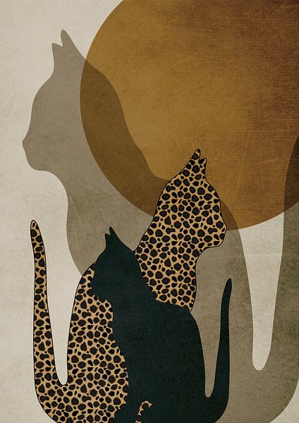 Les chats par Mirjam Duizendstra