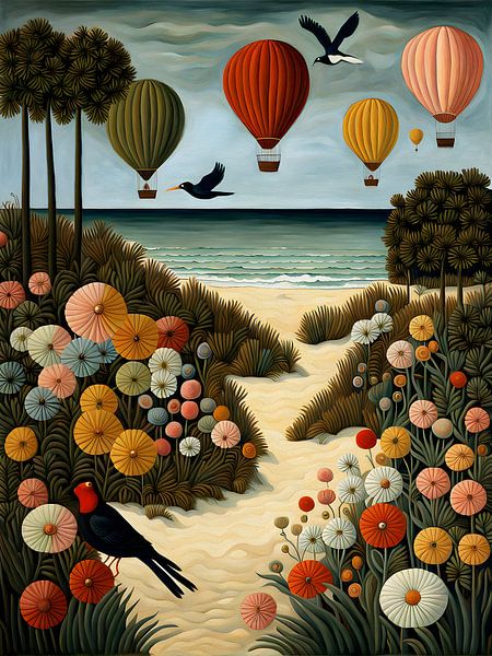 Ballon-Strand von Artclaud