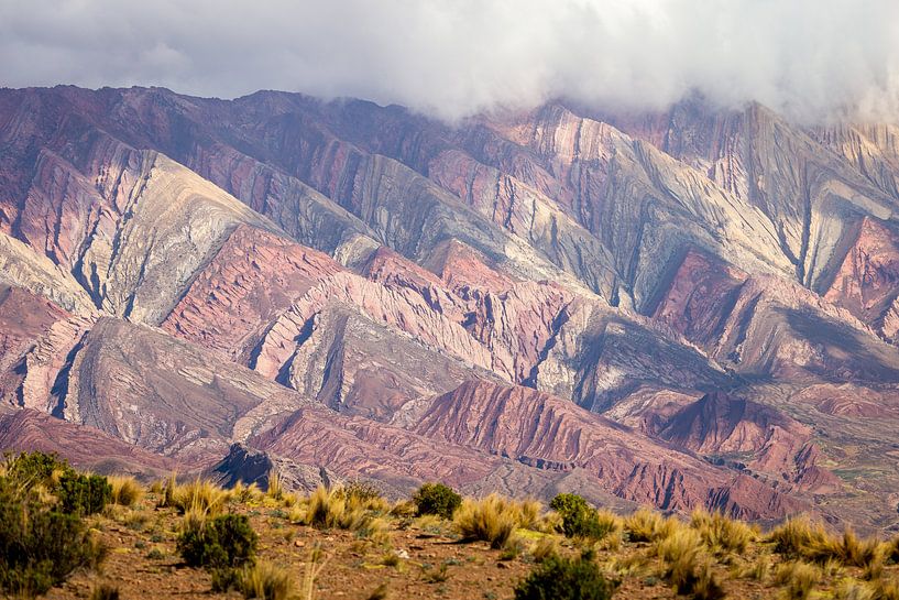 View over the mountains of14 colors in Argentina by OCEANVOLTA