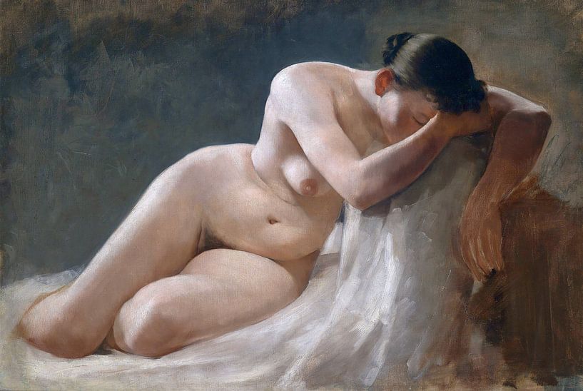 Nackte Frau, Boleslaw Barbacki von Atelier Liesjes