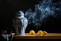 Delfter Blau stilles Leben