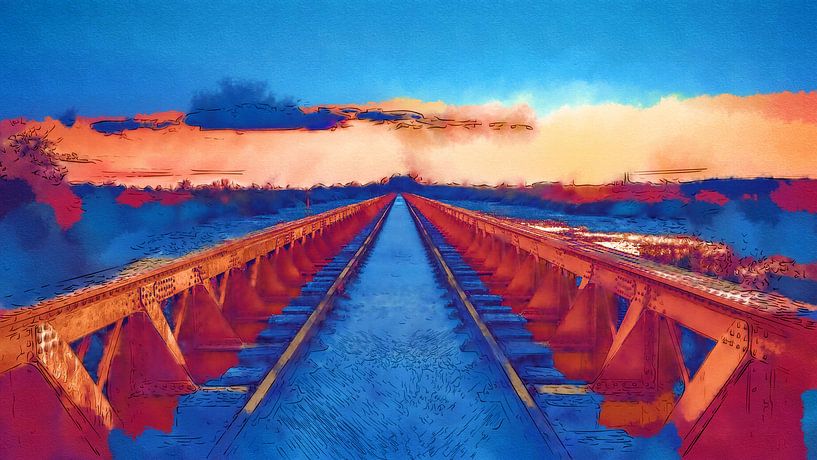 Moerputten Brug / Art von Maurice Meerten