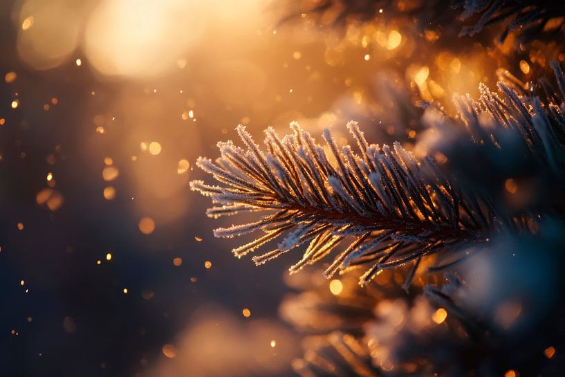 Weihnachten Glanz von Poster Art Shop