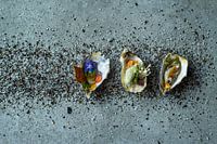 Ein Trio von Austern - Food Photography