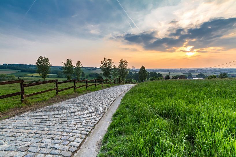 Sonnenuntergang auf dem Gipfel des Paterbergs von Easycopters