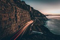 Chapman's Peak in der Abenddämmerung