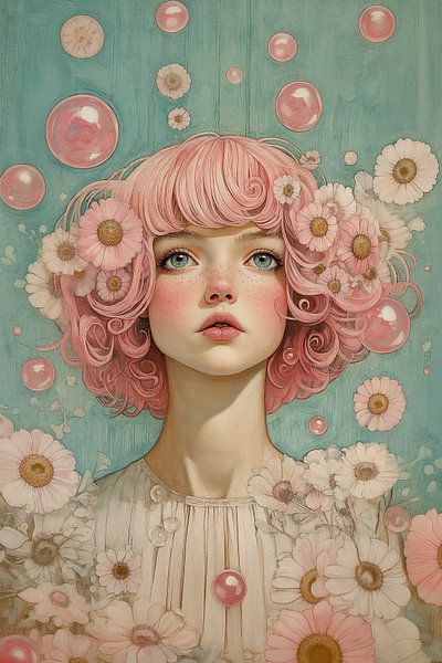 Rosa Blasenwelt von Studio BB