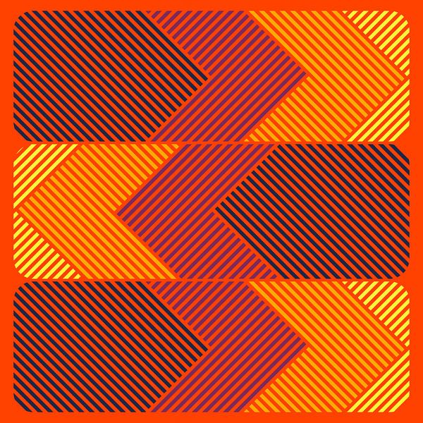 Orange in Abstraktion von Arjen Roos