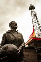 Statue de Leo Halle devant l'Eagle Forest Deventer