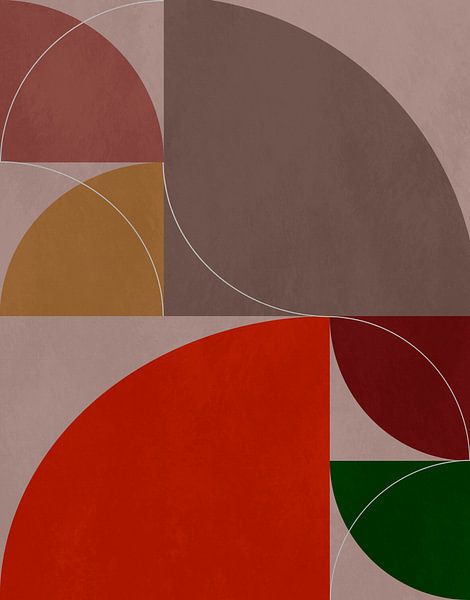 Demi-cercles 2 par Angel Estevez