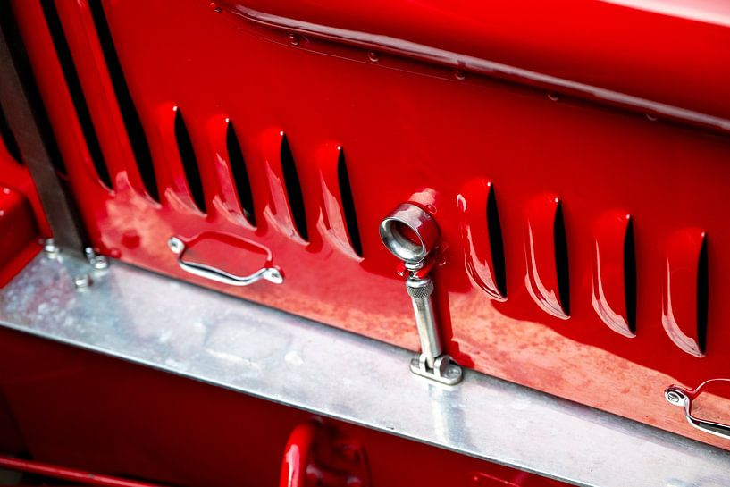 Bentley MKVI Special old N0 1 race car engine cover detail par Sjoerd van der Wal Photographie