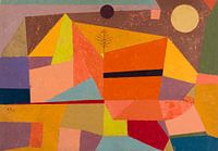 Heitere Gebirgslandschaft (1929) von Paul Klee